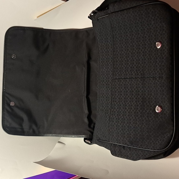 Coach Signature Hudson Commuter Messenger Bag F77004 UNISEX - Picture 6 of 16